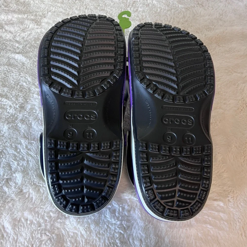 Crocs Dragon Ball Z Frieza Classic Clogs Purple White Mens 9 Women 11 211202-90H